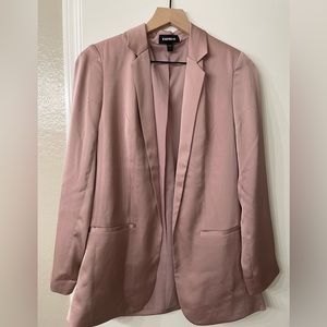 Express Mauve Satin Jacket